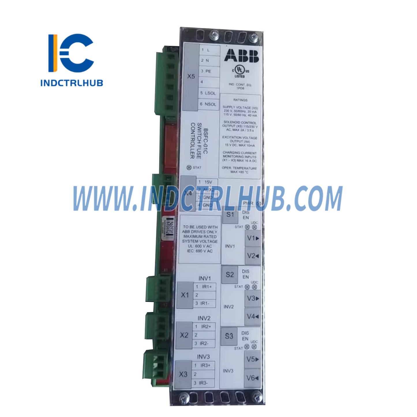 3AXD50000006072 | ABB BSFC-01C SWITCH FUSE CONTROLLER
