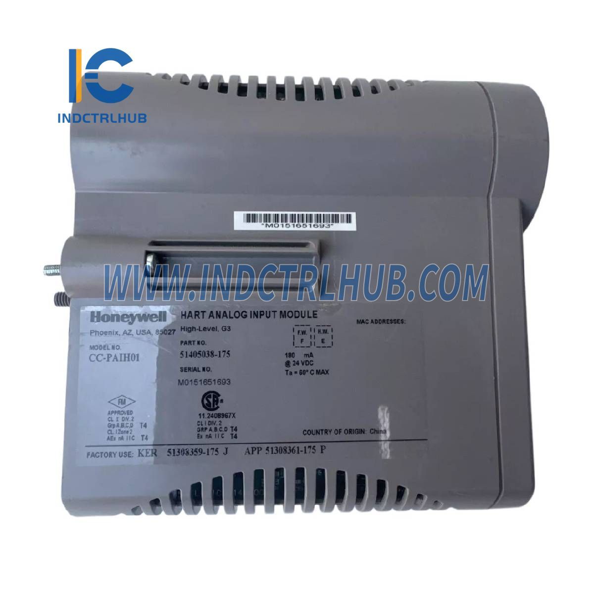 ورودی آنالوگ Honeywell CC-PAIH01 با HART