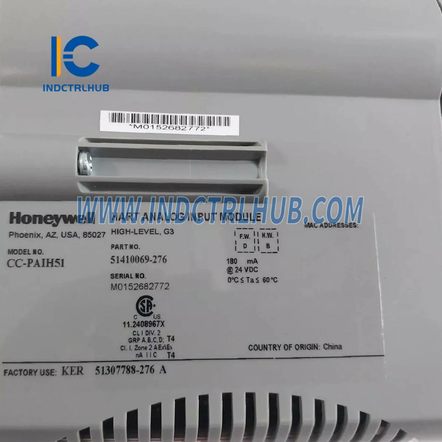 Honeywell CC-PAIH51 51410069-276 Đầu vào Analog với HART