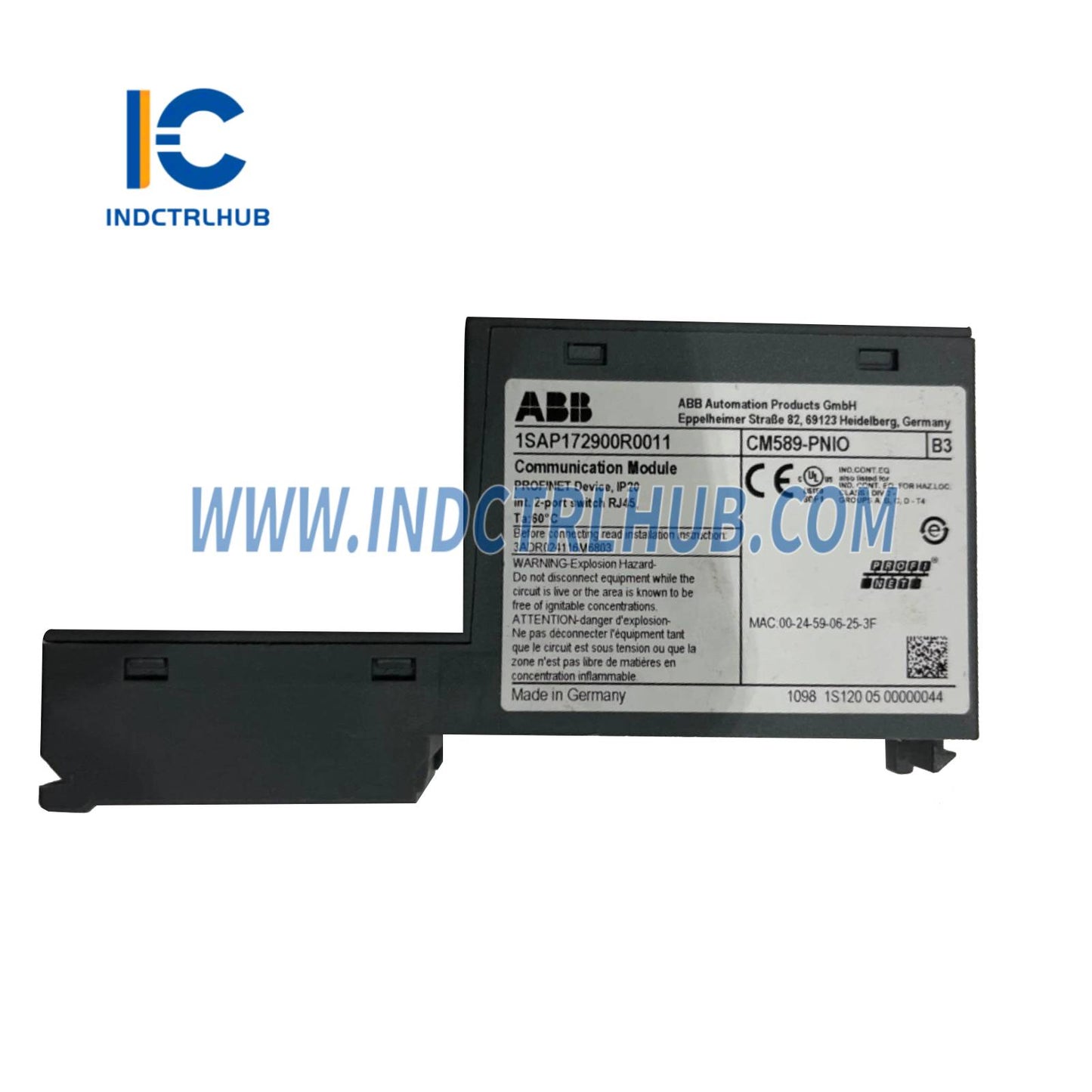 1SAP172900R0011 | ABB CM589-PNIO Communication module
