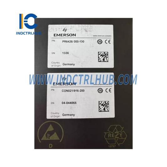 ממיר אות זרם אדדי Emerson EPRO CON021/916-200+PR6426/000-130 עם חיישן