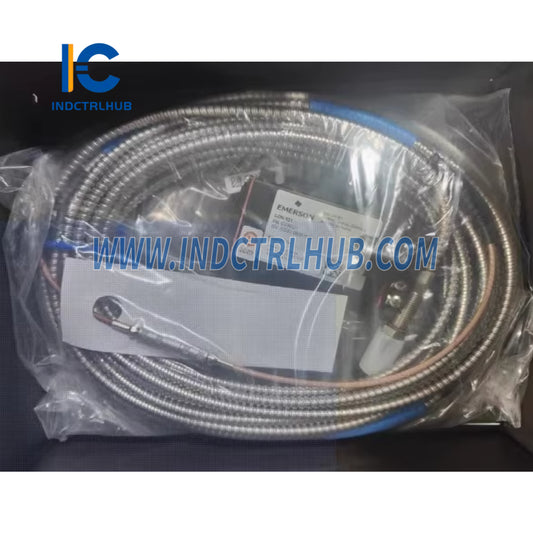 ממיר אות זרם אדדי Emerson EPRO CON021+PR6424/010-110 עם חיישן