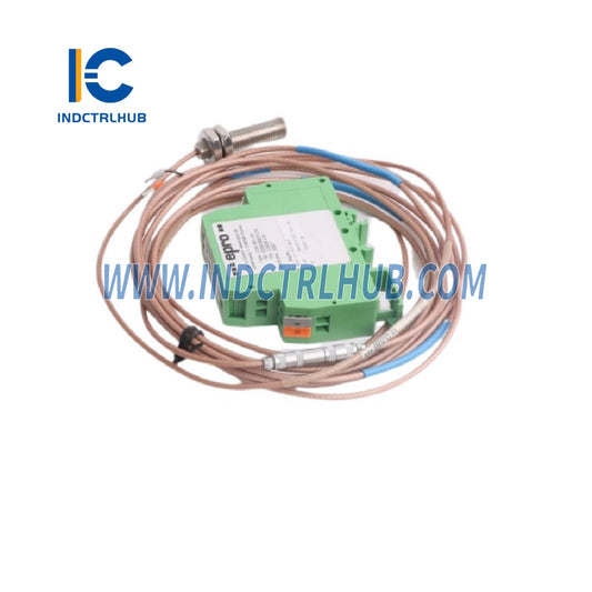 ממיר אות זרם אדדי Emerson EPRO CON041+PR6424/006-131 עם חיישן