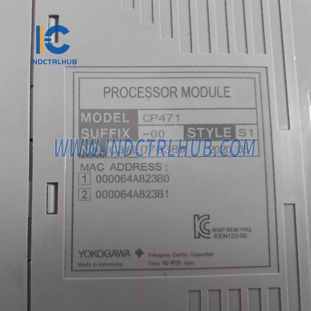 YOKOGAWA CP471-00 S1 Processor Module - Processor Module