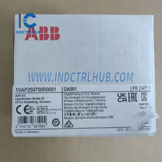1SAP250700R0001 | ABB DA501 Digitálny/Analógový I/O Modul