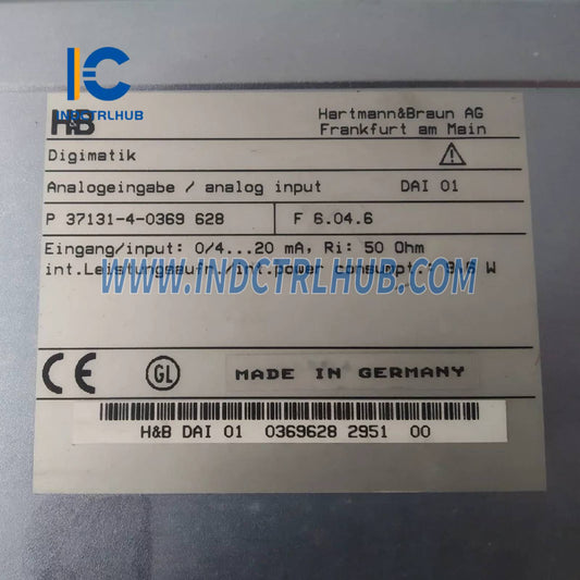 0369628-604-REFDAI01 | ABB DAI 01 Analógový vstup