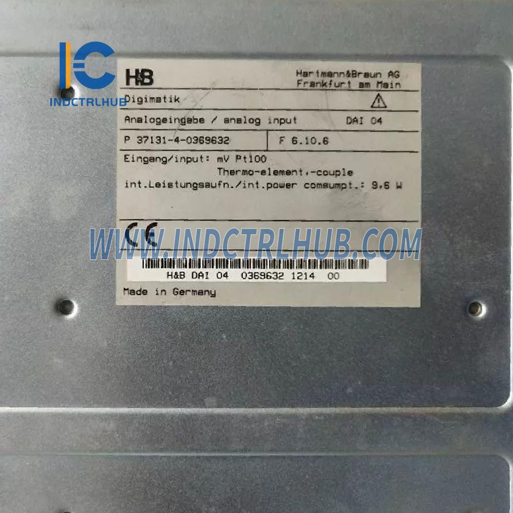 P37131-4-0369632 | ABB DAI 04 Analoog Invoer Module