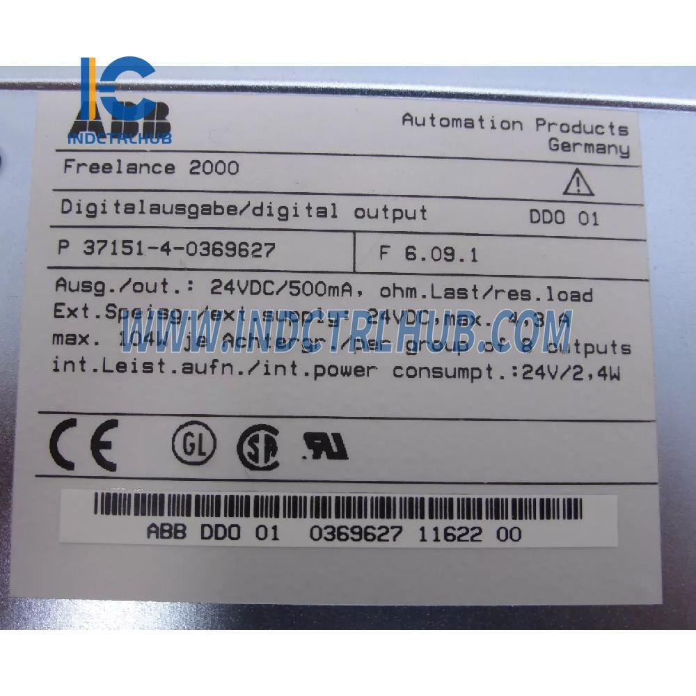 P37151-4-0369627 | ABB DDO01 Raqamli Chiqish Moduli