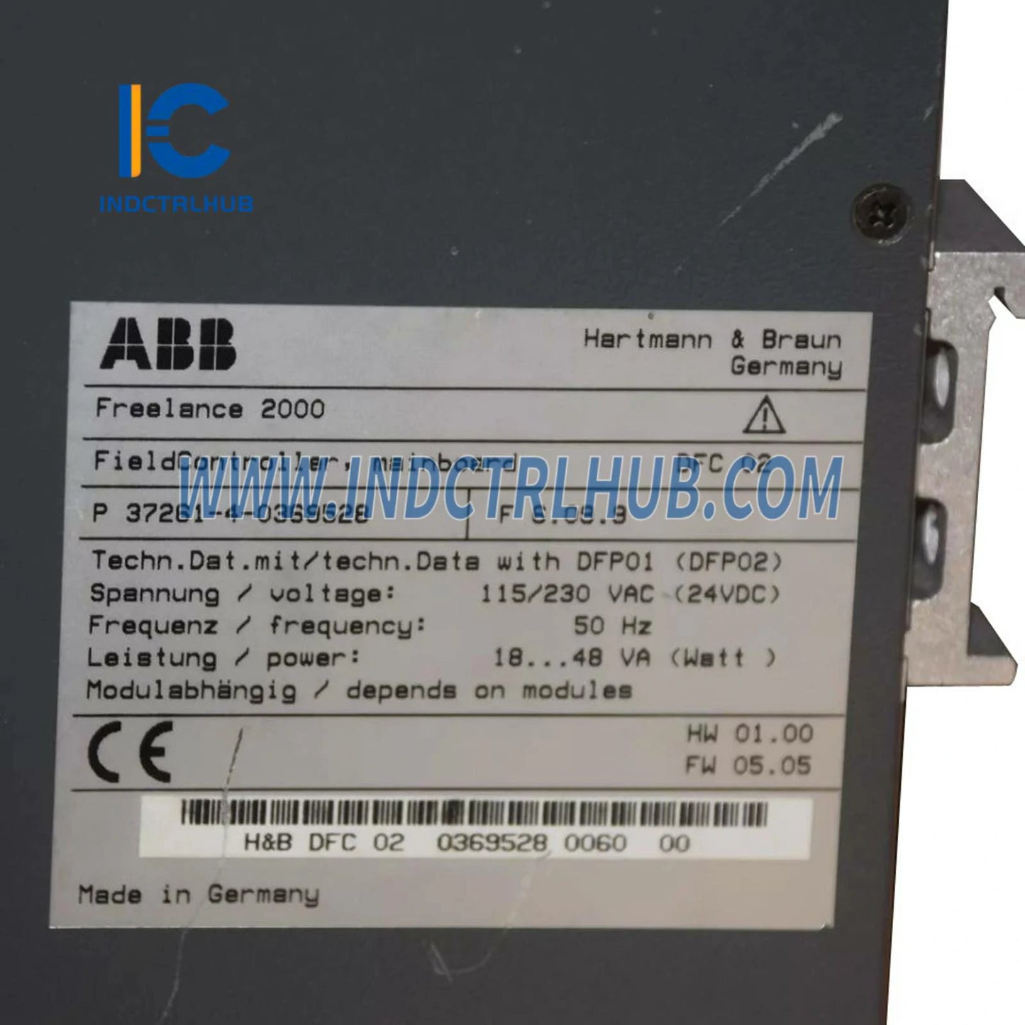 37261-4-0369528 | ABB DFC02 Hlavná doska FieldController