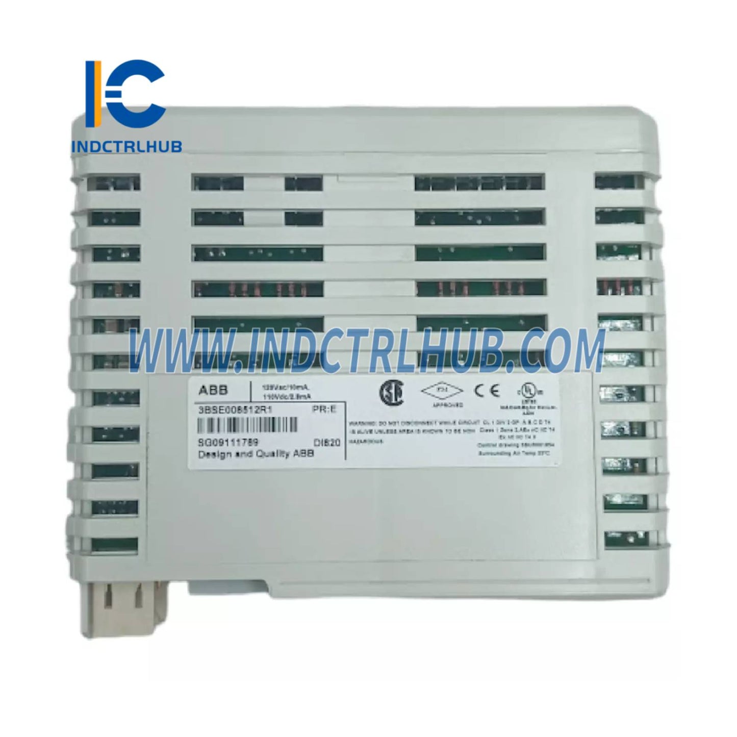 3BSE008512R1 | ABB DI820 Digital Input 120V a.c. 8 ch