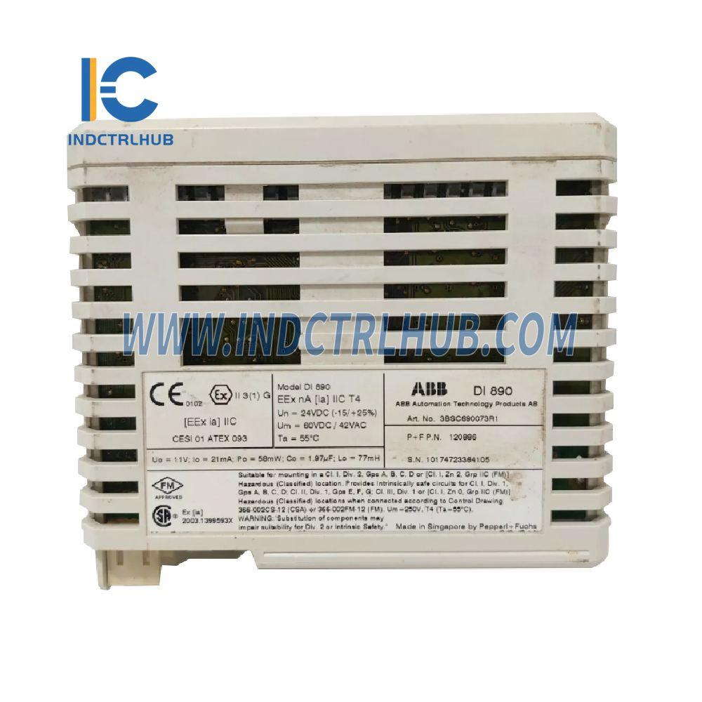 3BSC690073R1 | ABB DI890 Digitálny vstup NAMUR vstupná úroveň