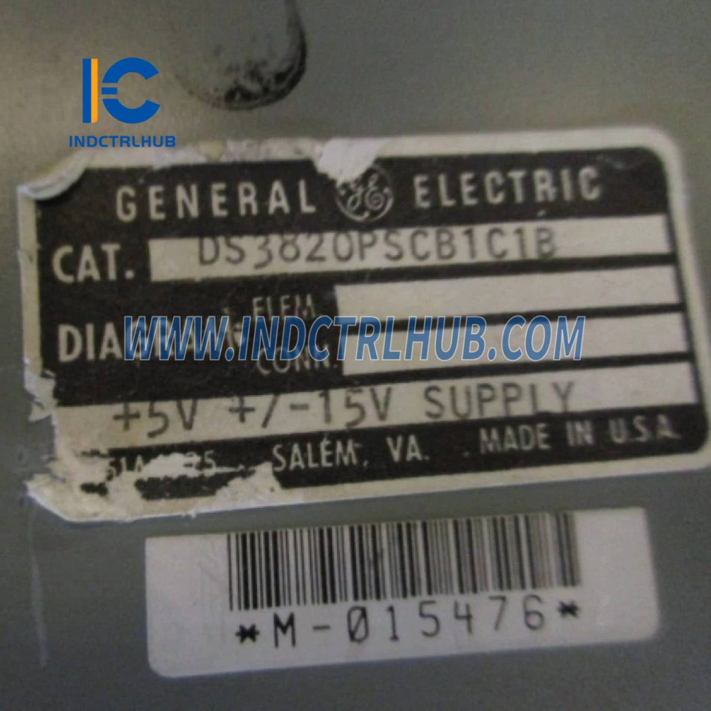 GE DS3820PSCB1C1B Power Supply Module