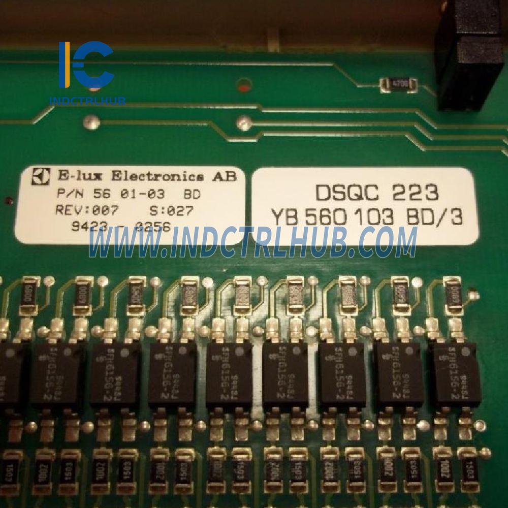 YB560103-BD/3 | ABB DSQC 223 מודול קלט/פלט דיגיטלי לרובוטיקה