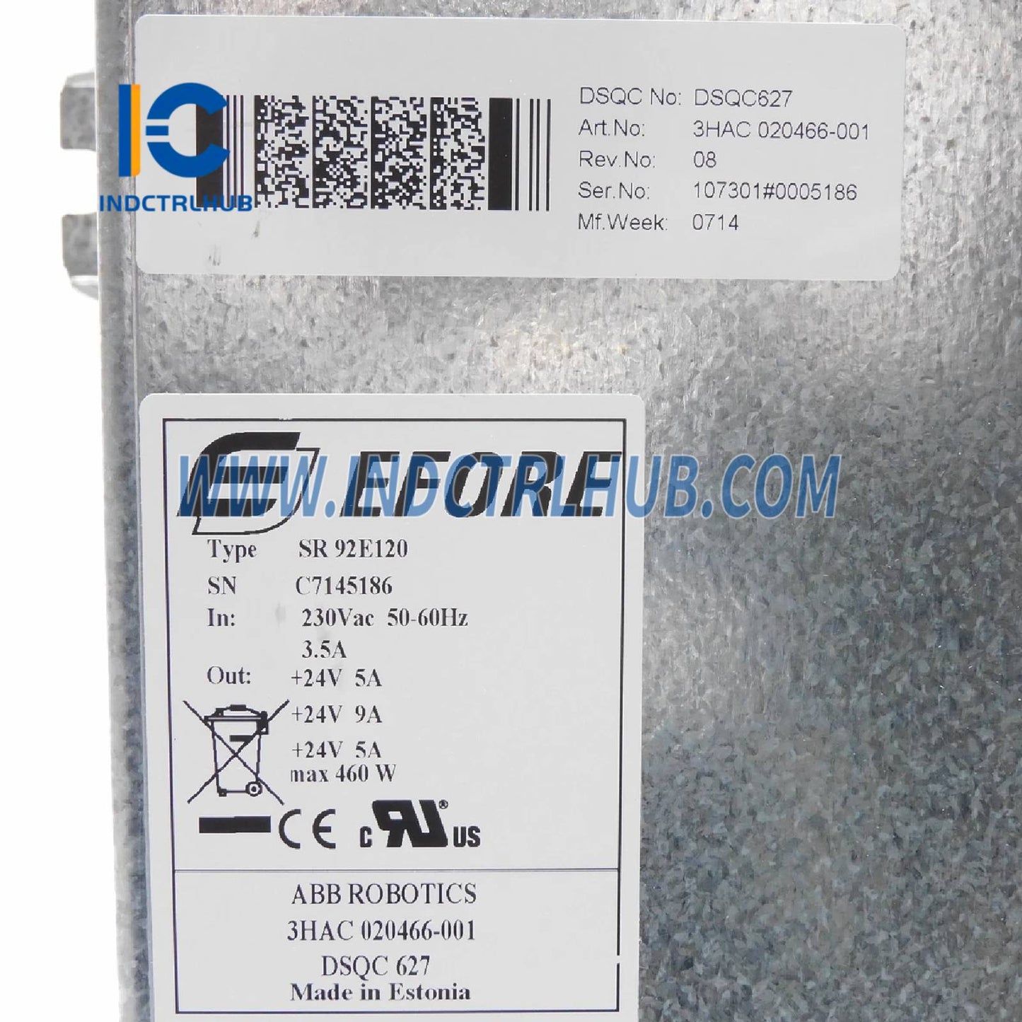 3HAC020466-001 | ABB DSQC 627 Catu Daya