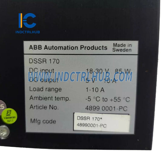 48990001-PC | ABB DSSR170 Power Supply Unit
