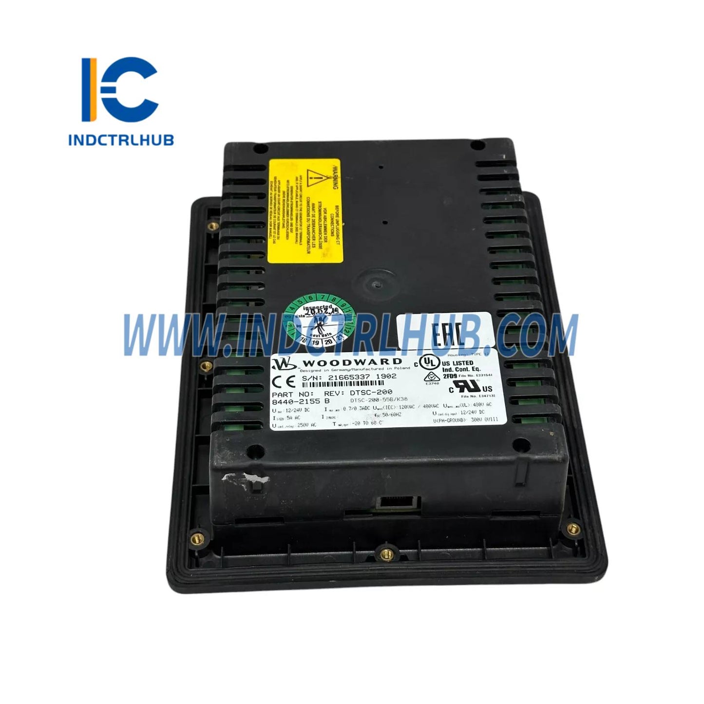 وحدة تحكم مفتاح التحويل الرقمي Woodward DTSC-200