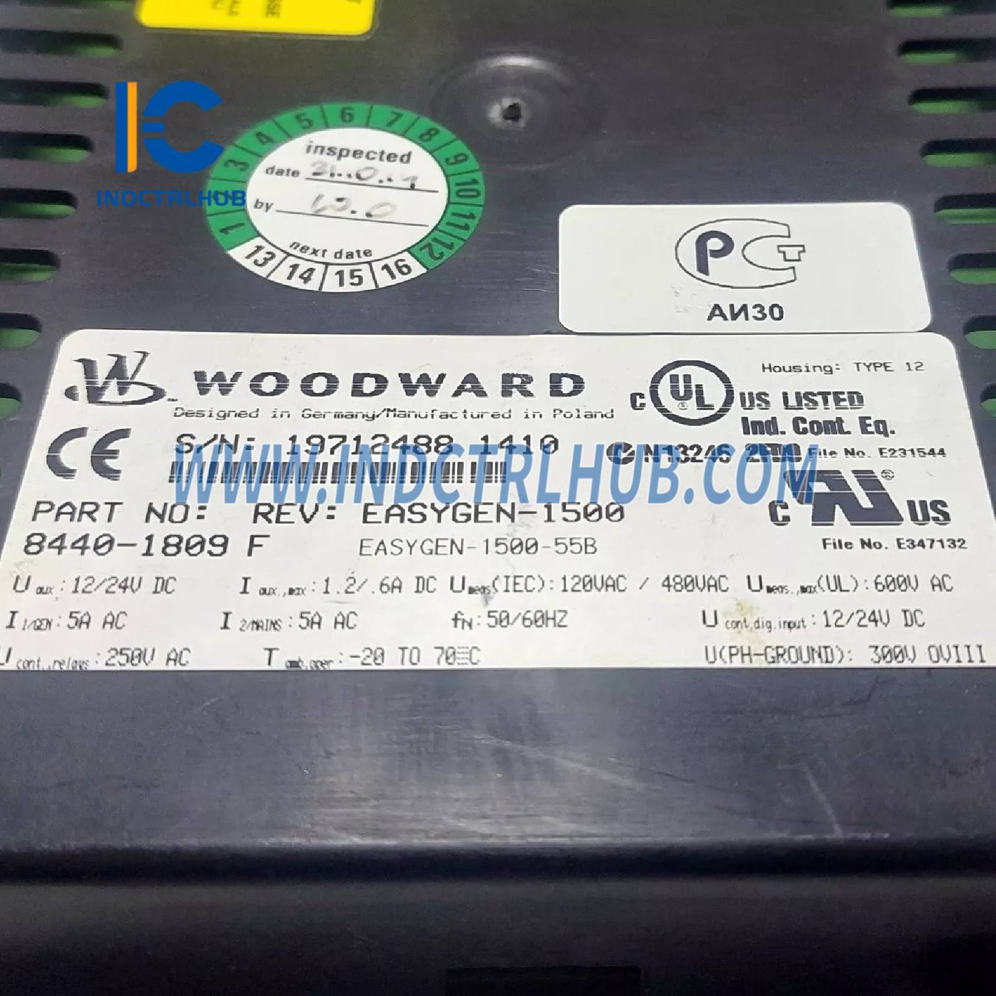 Woodward EASYGEN-1500 Genset Controller