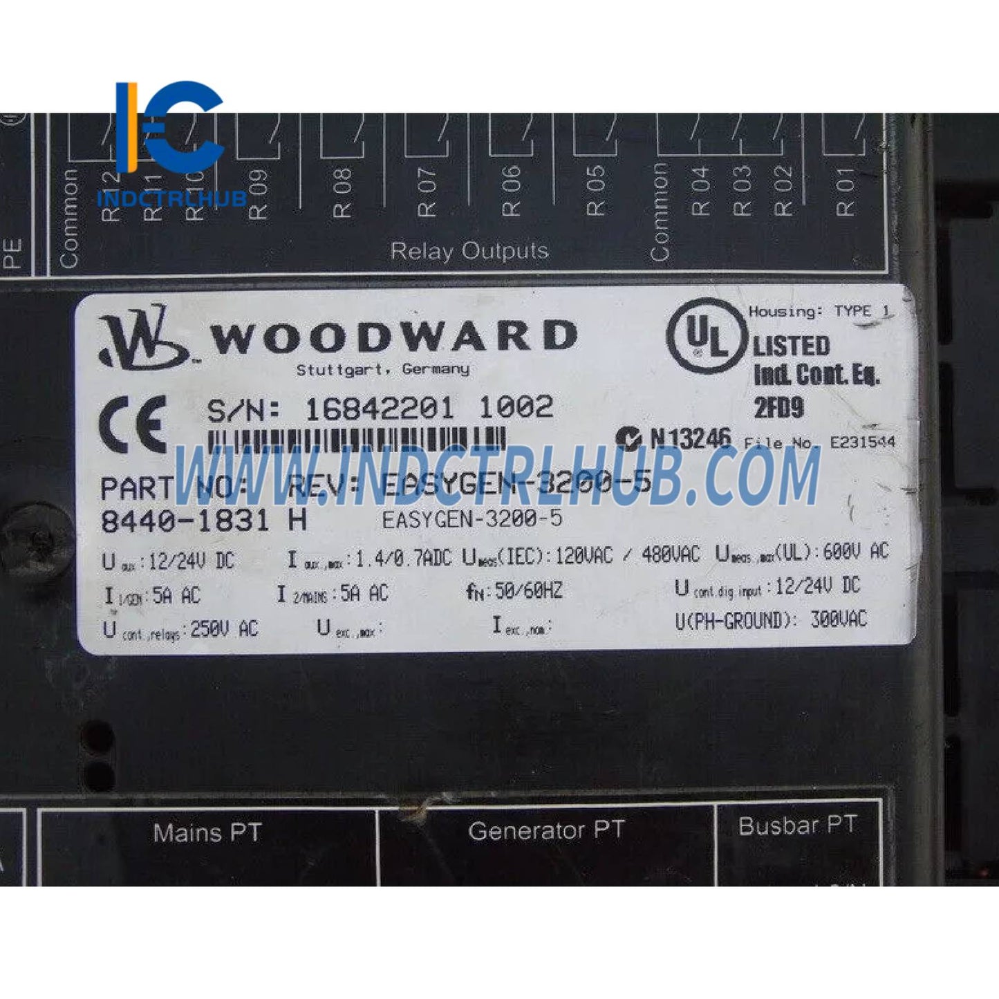 وحدة تحكم مجموعة المولدات Woodward EASYGEN-3000 Series