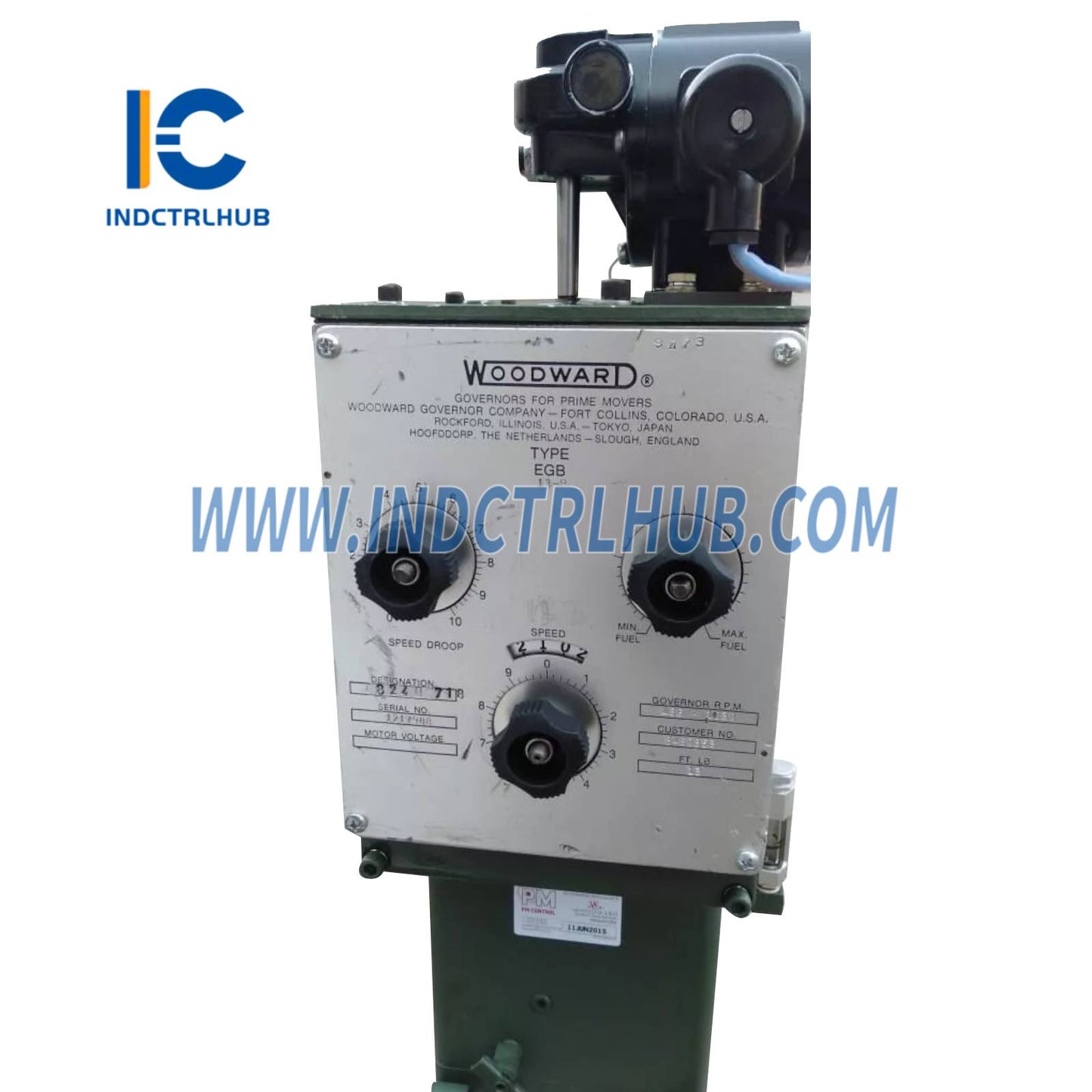 Woodward EGB-13P Governor Actuator