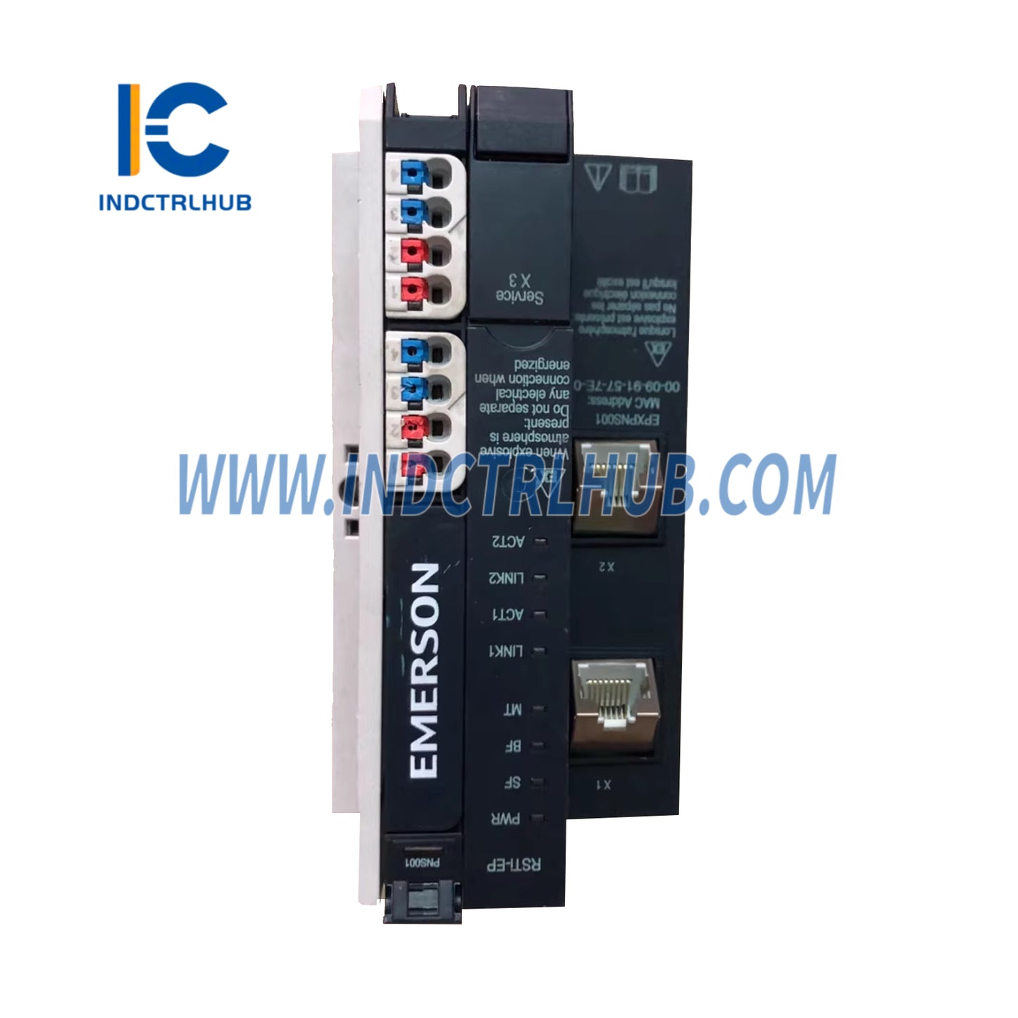 Emerson EPXPNS001-ADAH RSTi-EP Slice I/O PROFINET IRT Network Adapter