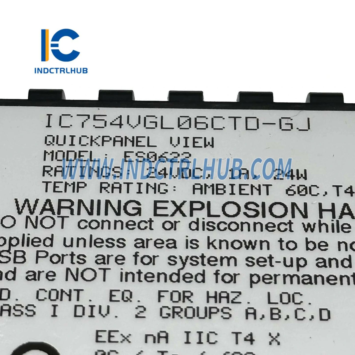 GE ES0622 6-Zoll QuickPanel View Touchscreen-Display