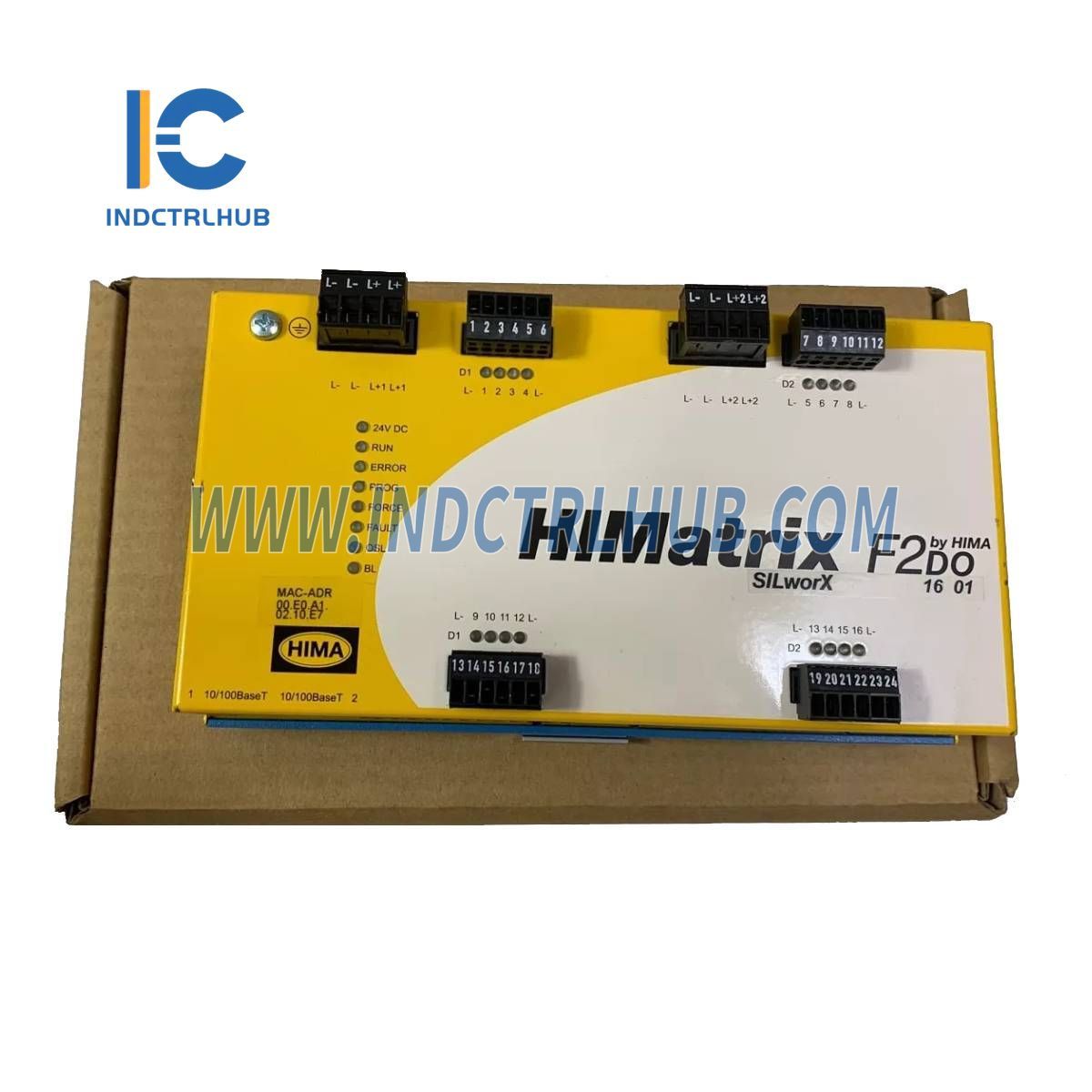 HIMA F2DO1601 biztonsággal kapcsolatos vezérlő