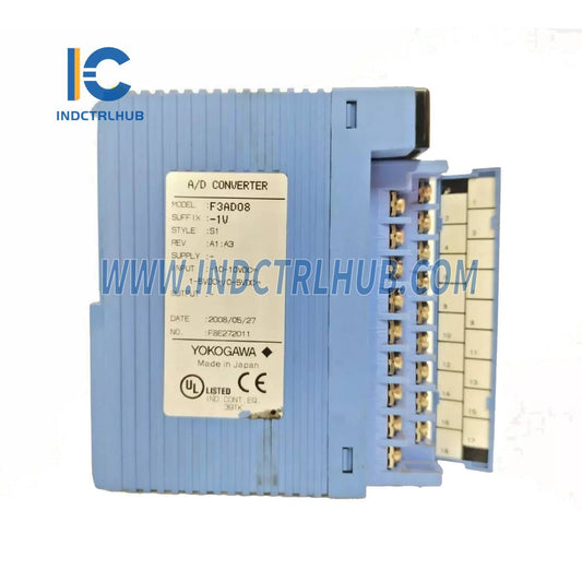 Yokogawa F3AD08-5V аналогтық кіріс модулі