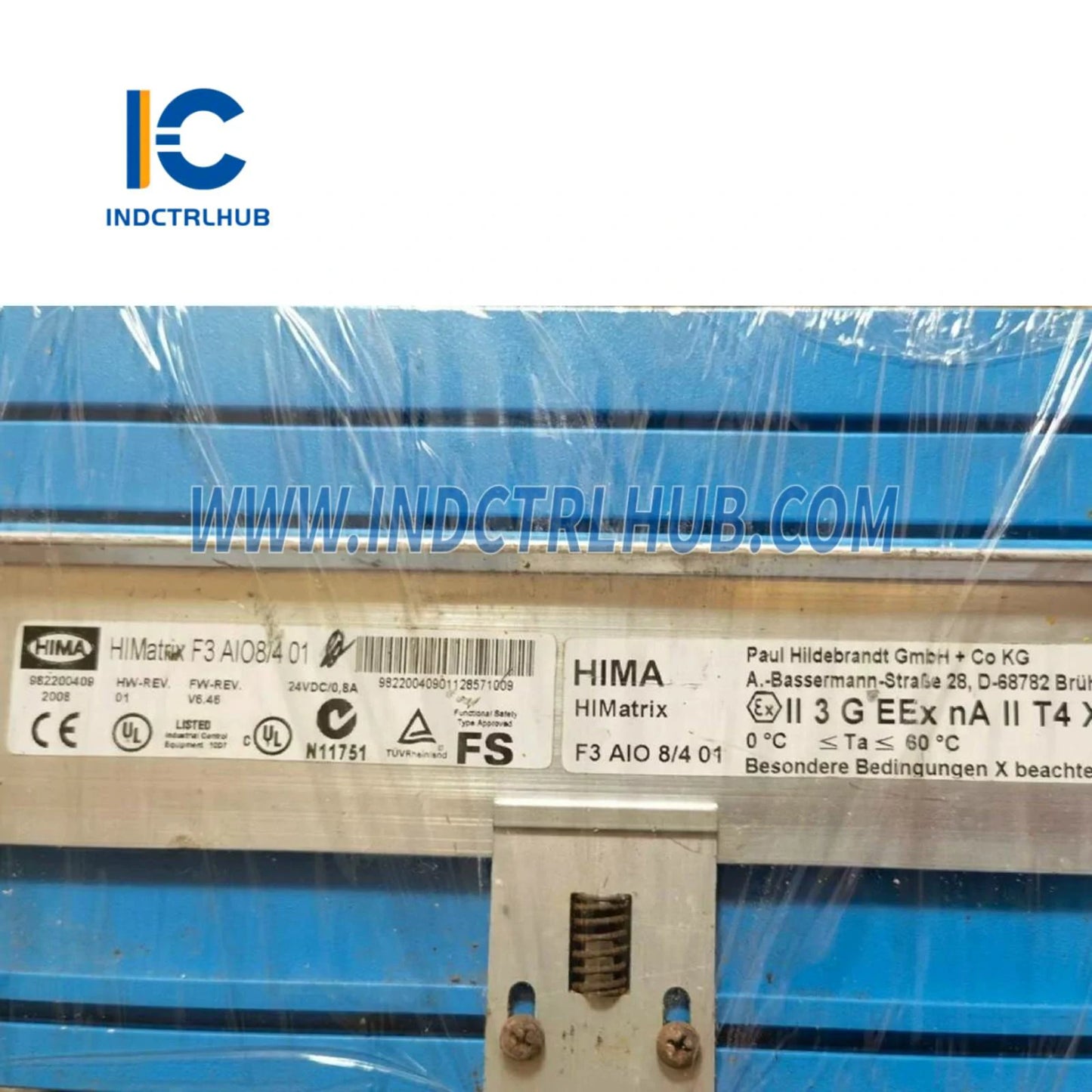 HIMA F3DIO8/801 Safety-Related Remote I/O Module