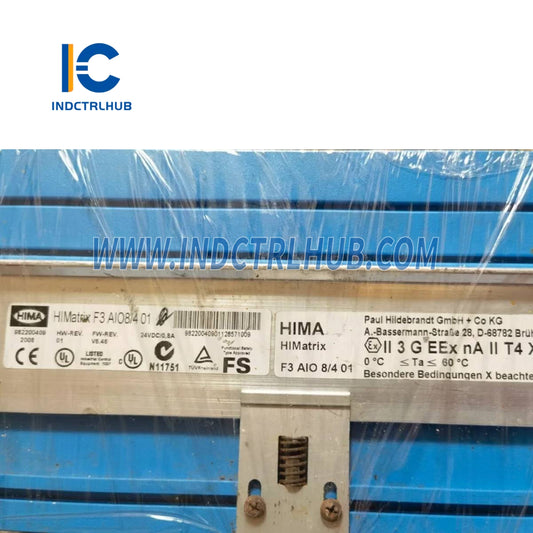 HIMA F3DIO8/801 Biztonsággal Kapcsolatos Távoli I/O Modul