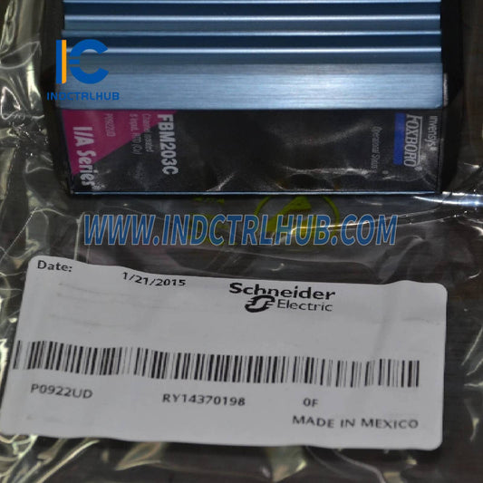 Foxboro FBM203C P0922UD Réz RTD Bemeneti Modul