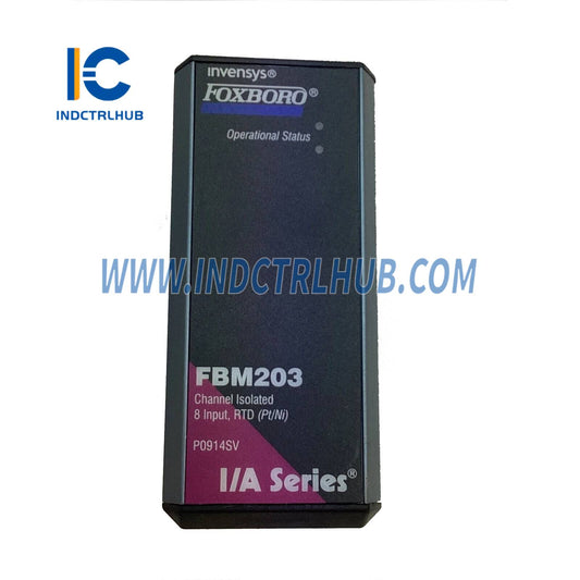 Foxboro FBM203 P0914GR Réz RTD Bemeneti Modul