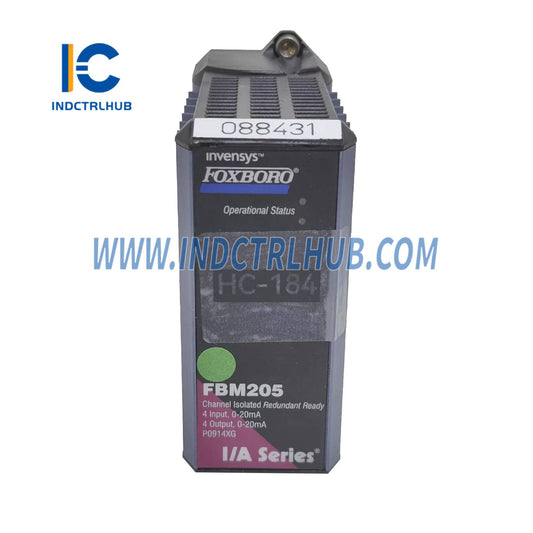 Foxboro FBM205 0-tól 20 mA bemeneti/kimeneti interfész modul
