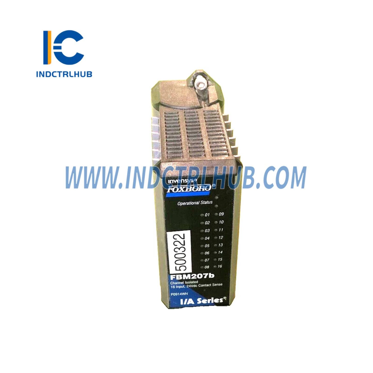 Módulo de Entrada de Detecção de Contato Foxboro FBM207B P0914WH 24 V DC