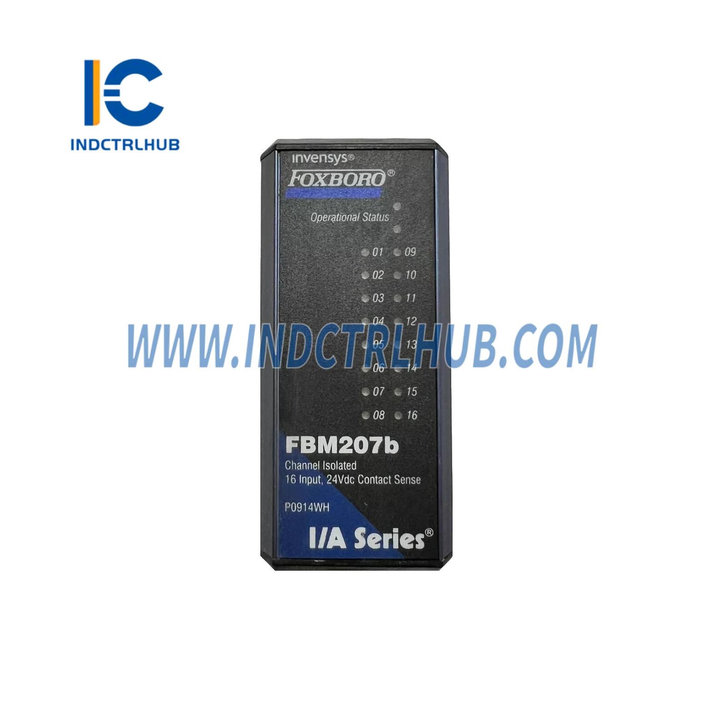 Módulo de Entrada de Detecção de Contato Foxboro FBM207B P0914WH 24 V DC