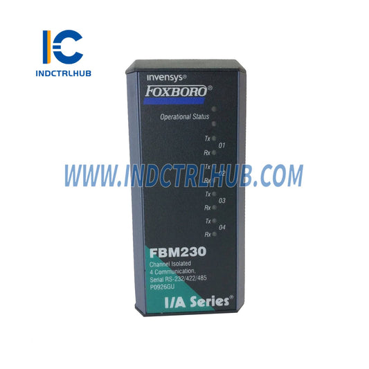 Foxboro FBM230 P0926GU I/A sorozat soros kommunikációs modul
