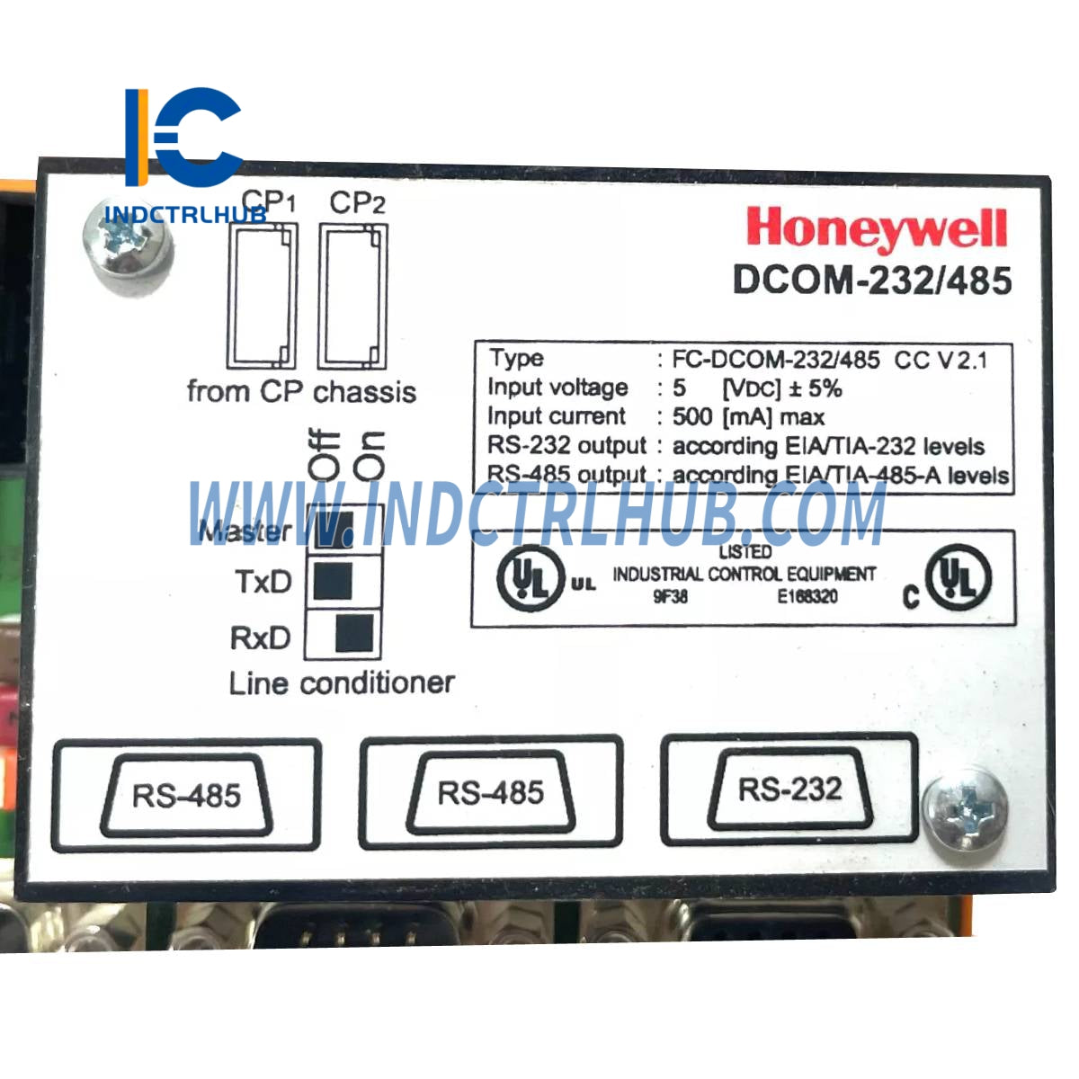 מודול ממשק תקשורת Honeywell FC-DCOM-232/485 CC V2.1