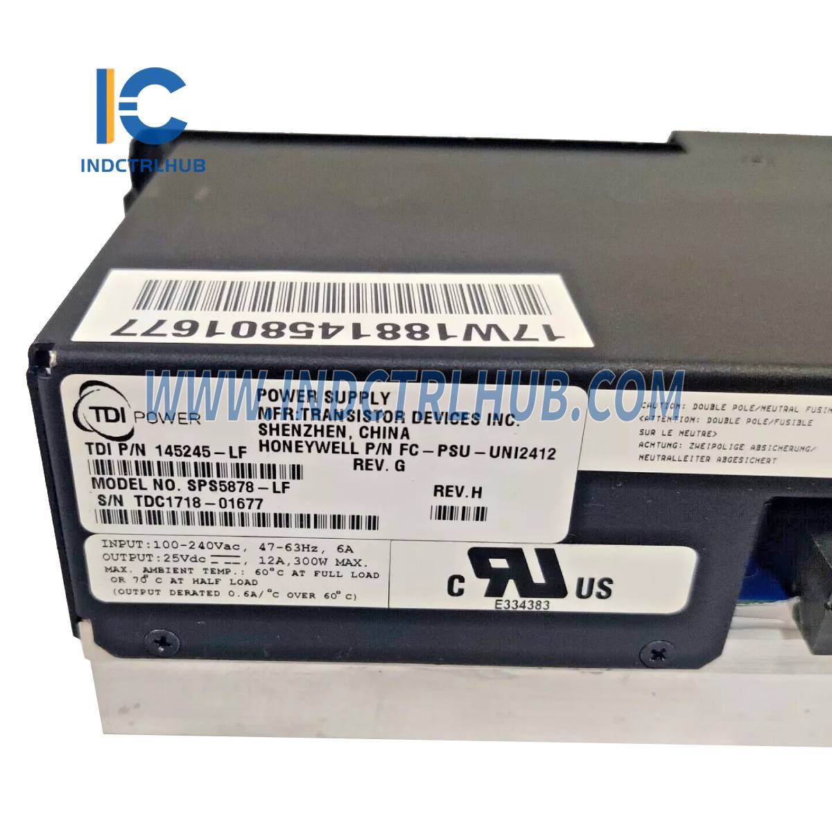 Honeywell FC-PSU-UNI2412 SPS5878-LF Napajanje