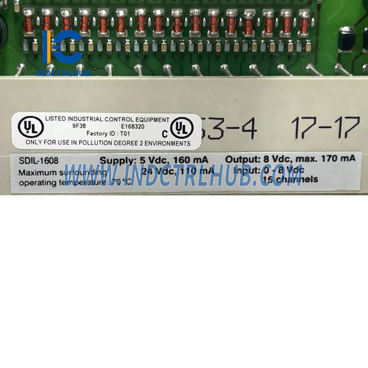 Honeywell FC-SDIL-1608 C.C 16-kanalli raqamli kirish moduli
