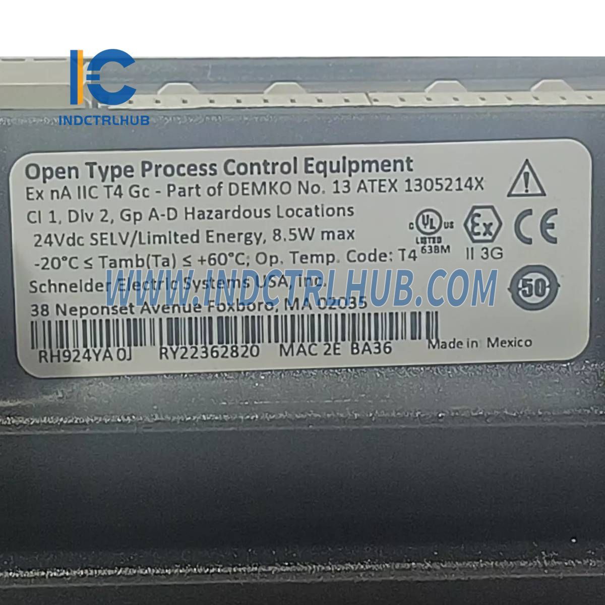 Foxboro FCP280 RH924YA Өріс Бақылау Процессоры