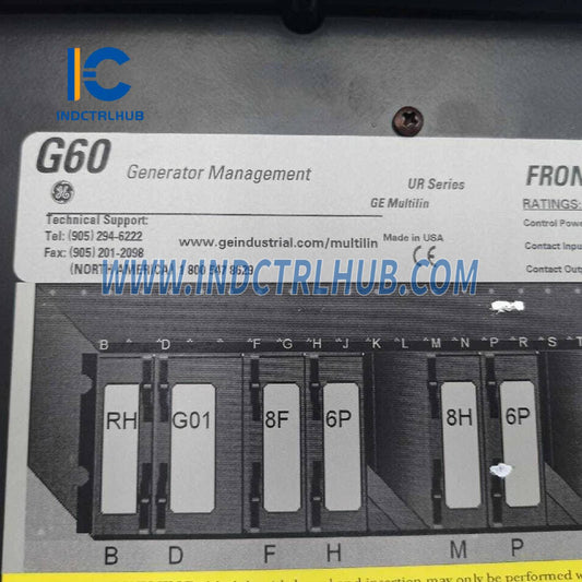 GE G60-N03-AKH-F8L-H6N-M8L-P67-U6P-WXX Generator Protection System