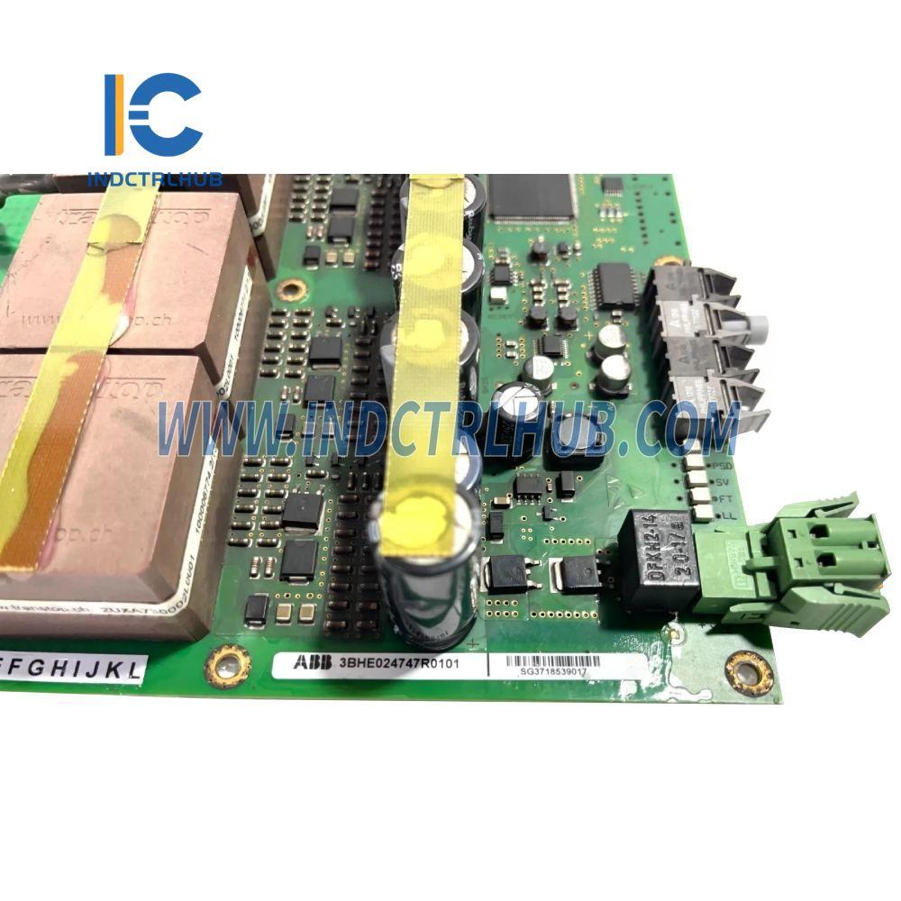 3BHE024747R0101 | ABB GDC801A101 Rigi páčidlový pohon PCB