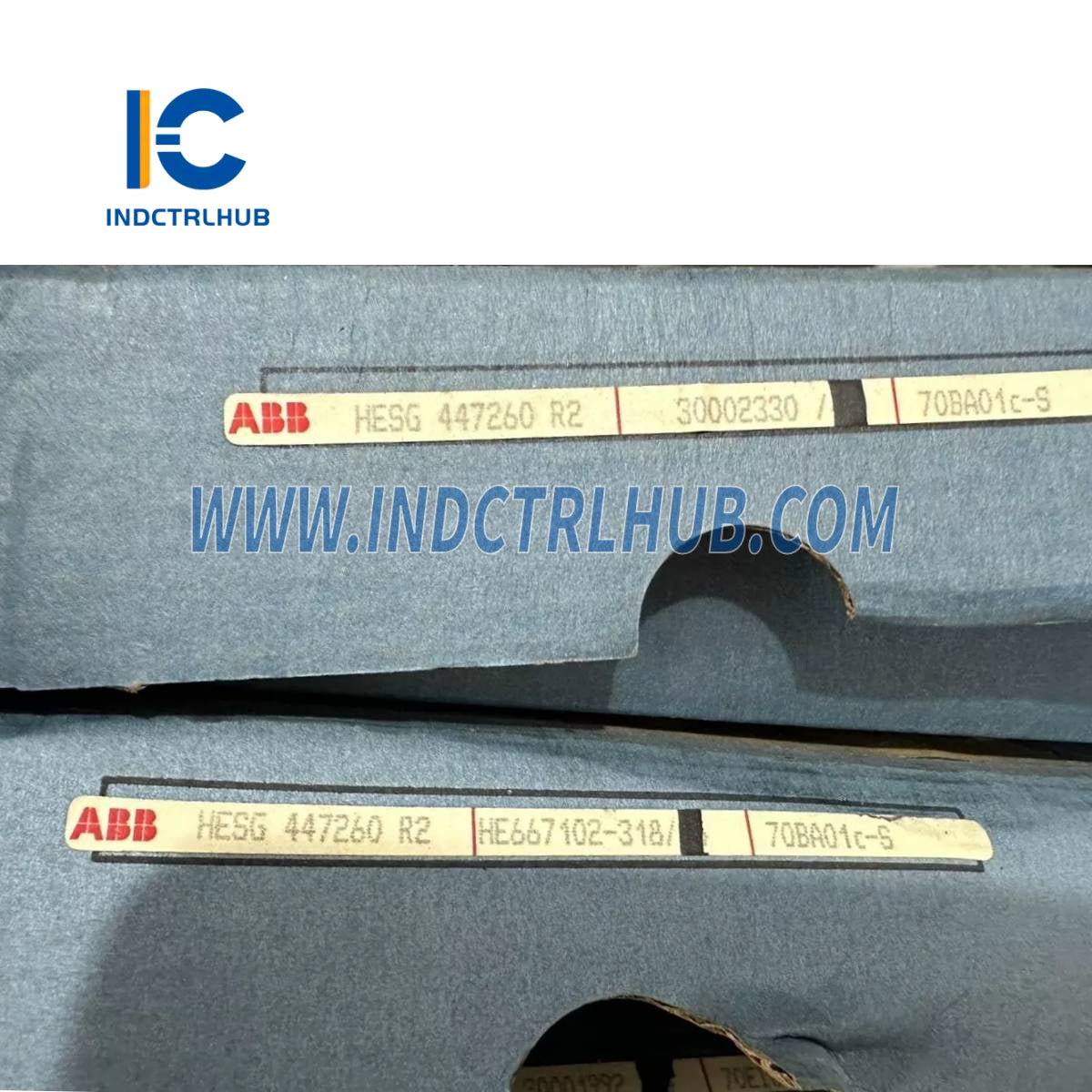 HESG447260R2 | ABB 70BA01C-S Bus End Module