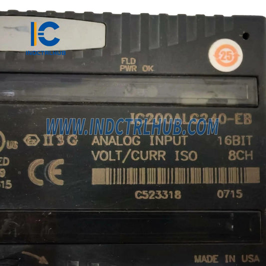 GE IC200ALG240-EB_ C200ALG240_ ersaMax Аналоговый входной модуль