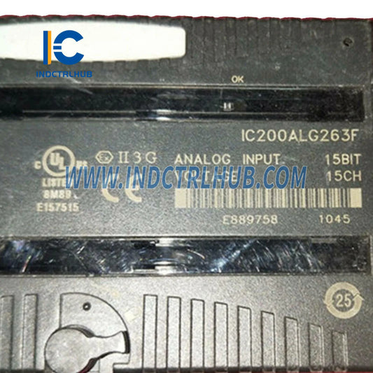 GE IC200ALG263F מודול כניסה אנלוגית VersaMax עם 15 ערוצים
