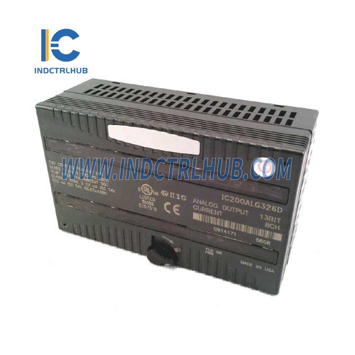 GE IC200ALG326 VersaMax modul analógového výstupu