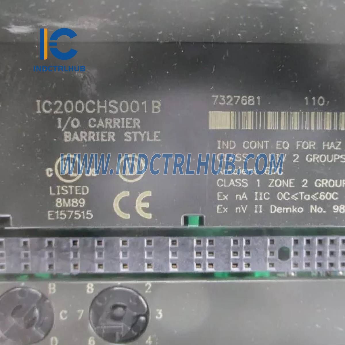 GE IC200CHS001 nosič vstupno-výstupného signálu typu bariéra