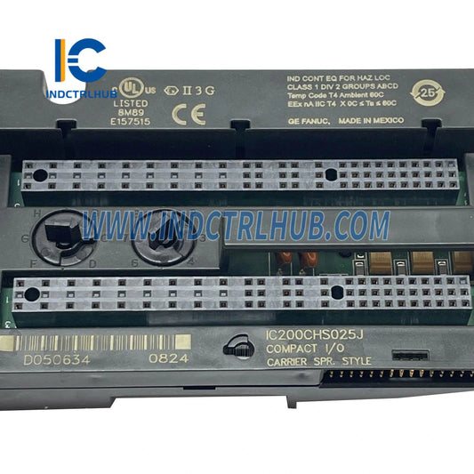 GE IC200CHS025 kompaktni nosač modula ulaza/izlaza s oprugom