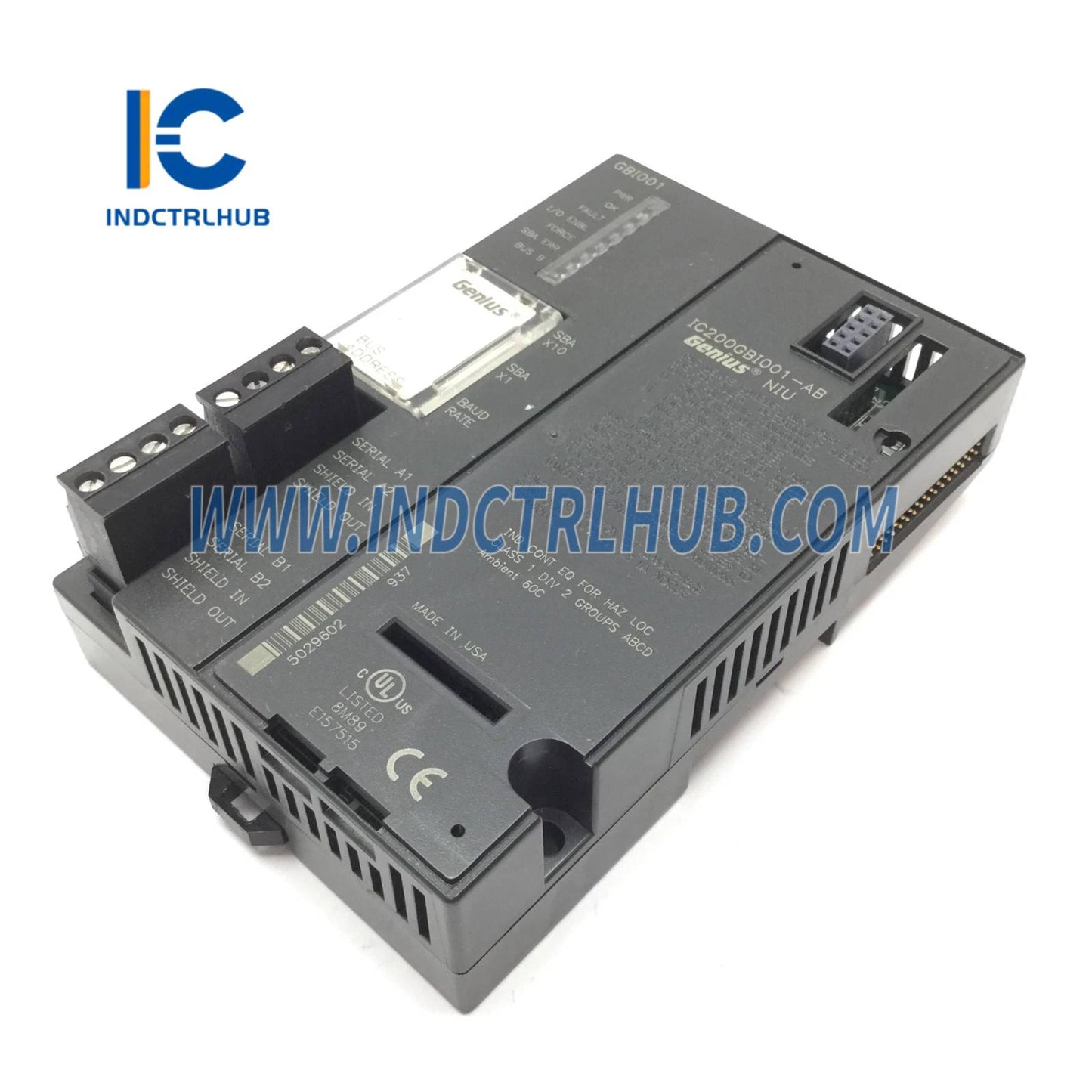 GE IC200GBI001-AB Genius Network Interface Unit
