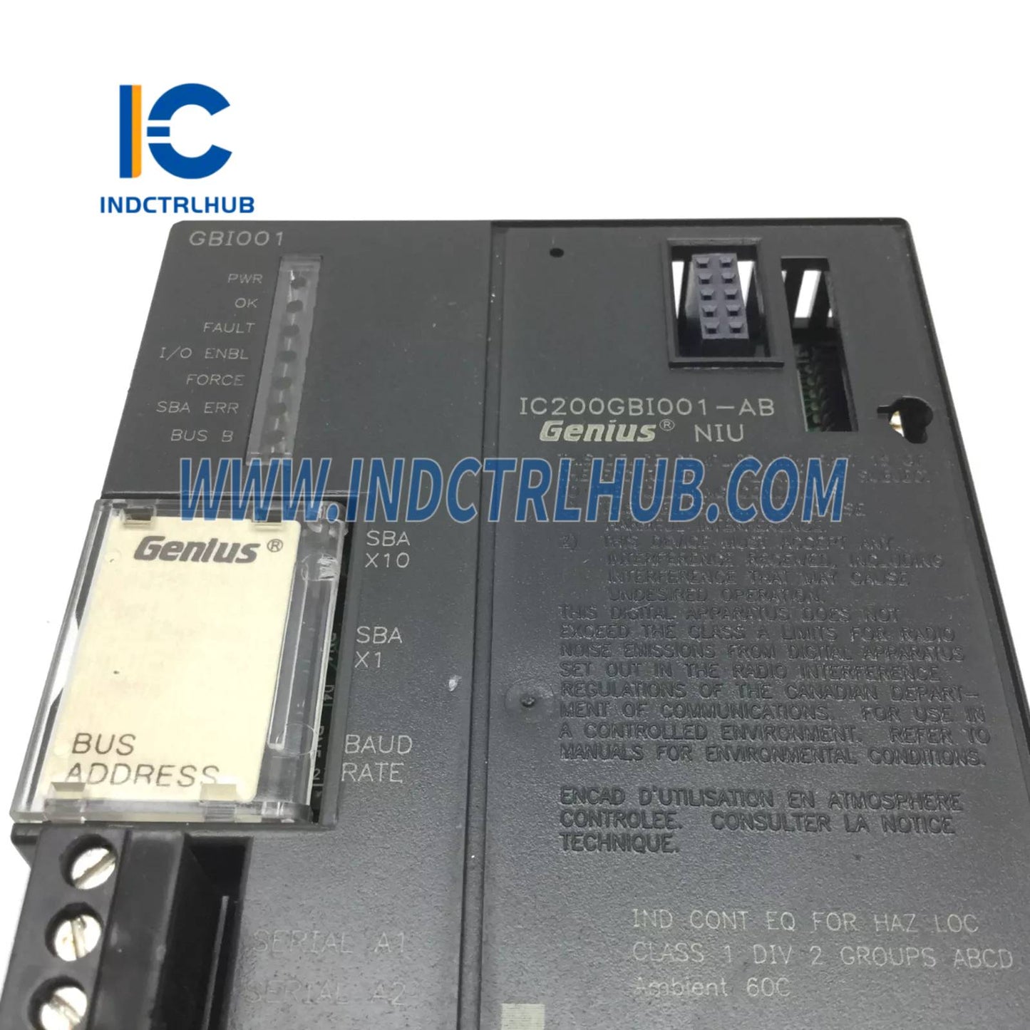 GE IC200GBI001-AB Genius Network Interface Unit