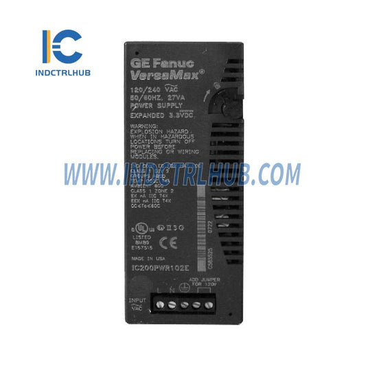 IC200PWR102 GE 120/240VAC Rozšírený 3,3V Napájací zdroj